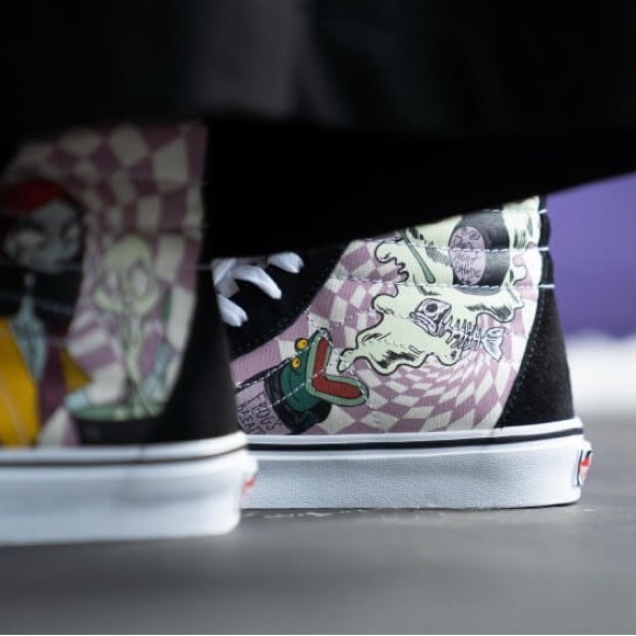Vans x Nightmare Before Christmas Sally’s Potion SK8 Hi High Top Shoes New - Picture 3 of 5
